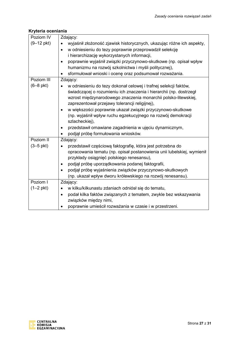 odpowiedzi - historia rozszerzony - matura 2021 - maj-27