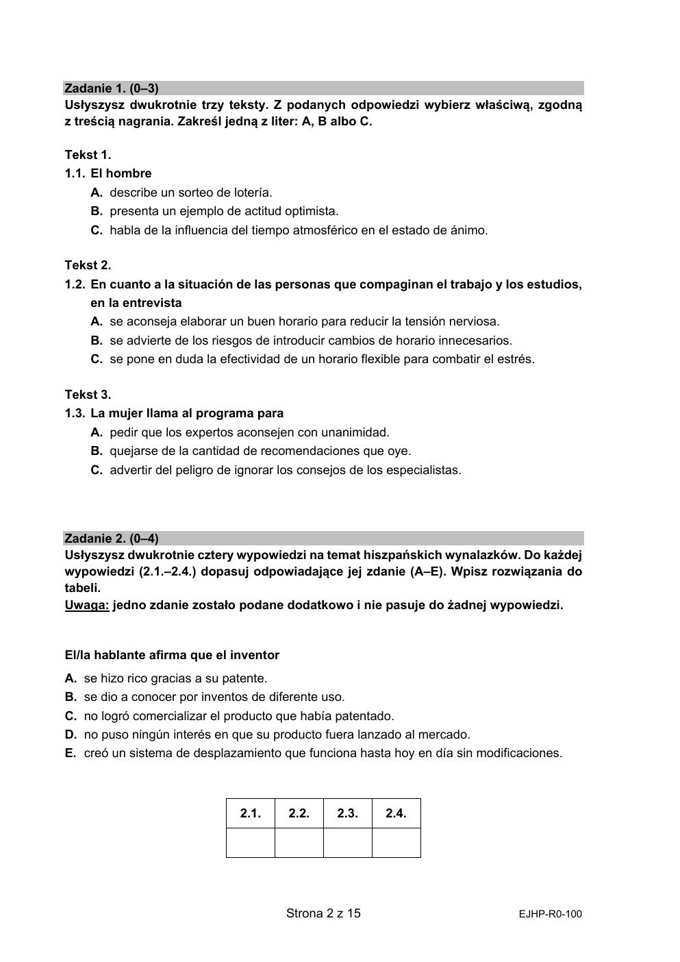 arkusz - język hiszpański rozszerzony - matura 2021 - maj-02
