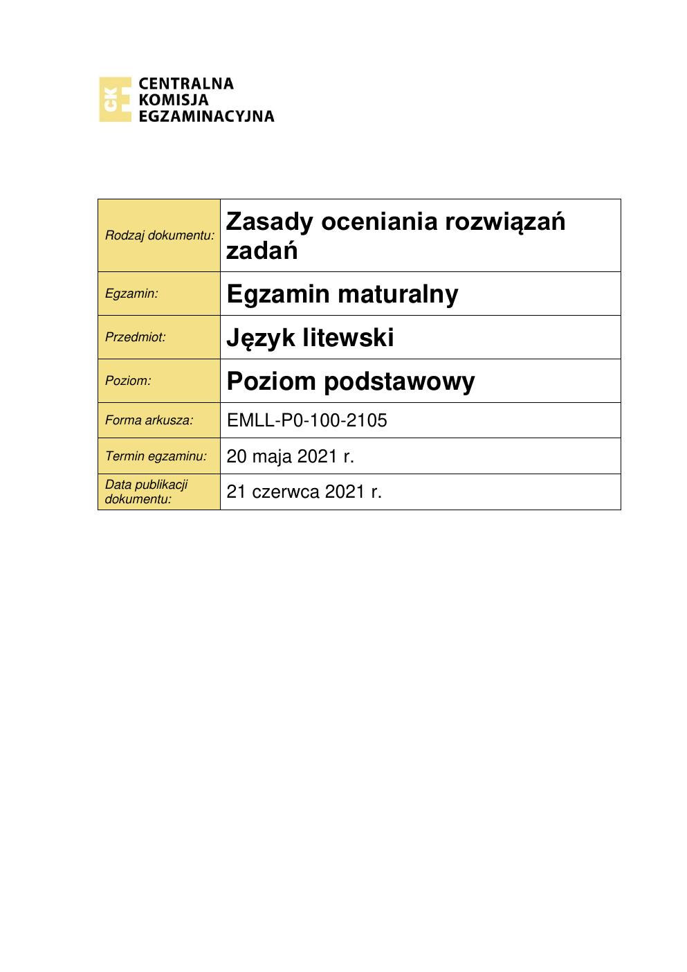 odpowiedzi - język litewski podstawowy - matura maj 2021-01
