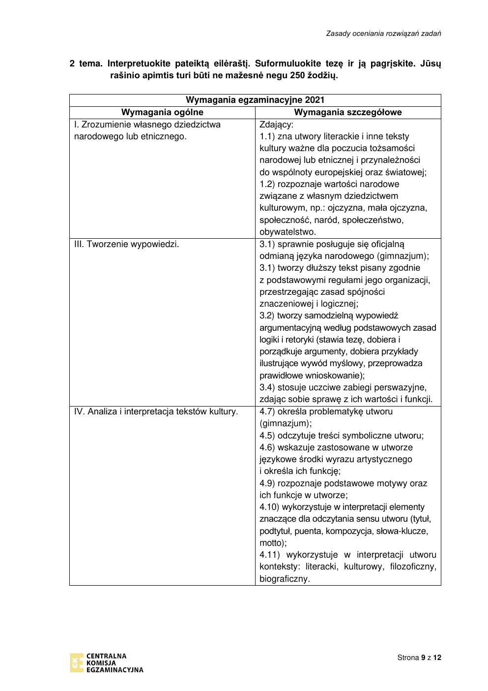 odpowiedzi - język litewski podstawowy - matura maj 2021-09