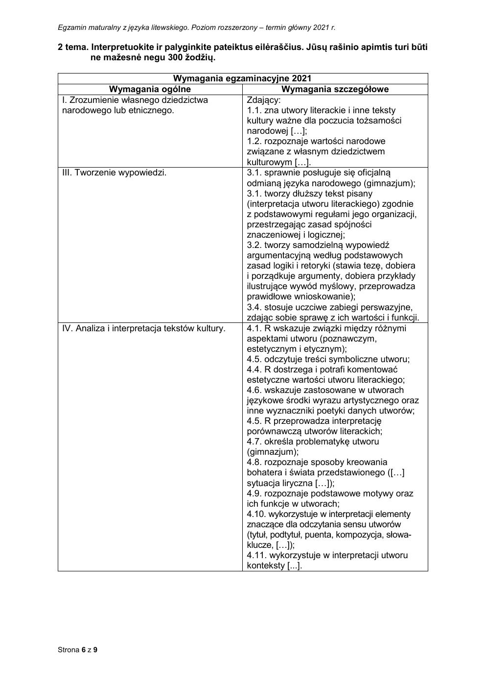 odpowiedzi - język litewski rozszerzony - matura maj 2021-6