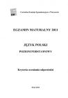 miniatura Odpowiedzi - jezyk polski, p. podstawowy, matura 2011-strona-01