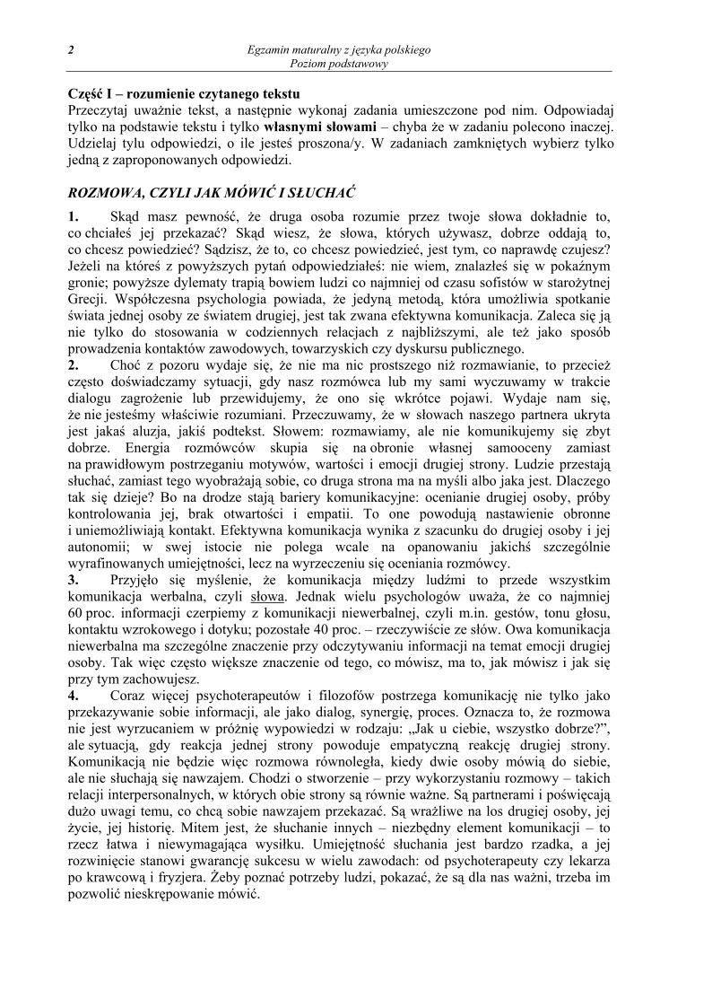 Pytania - jezyk polski, p. podstawowy, matura 2011-strona-02