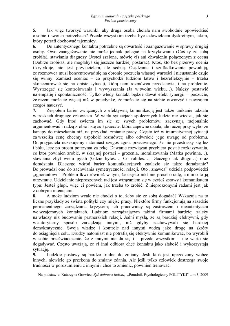 Pytania - jezyk polski, p. podstawowy, matura 2011-strona-03