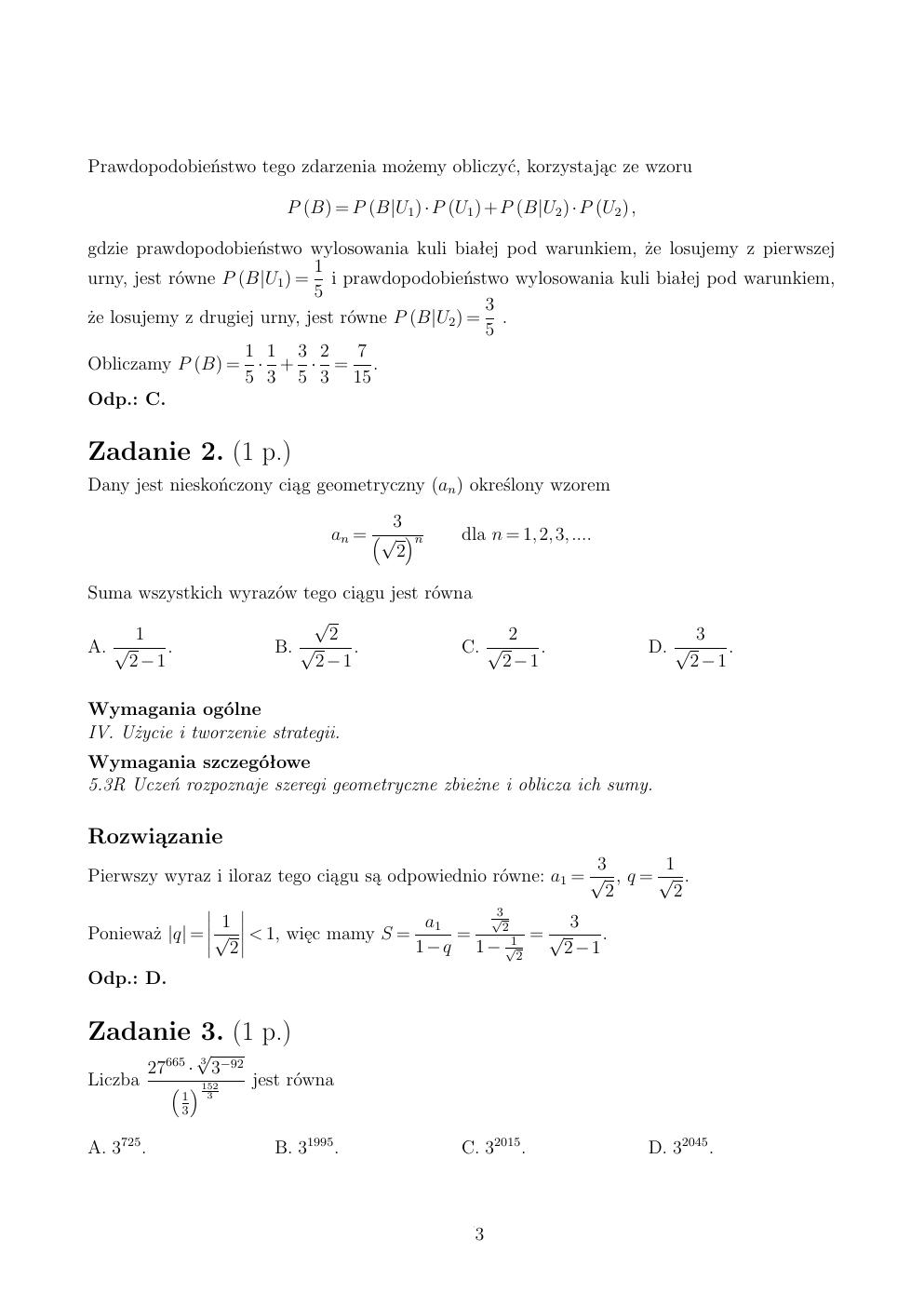 zasady oceniania - odpowiedzi - matematyka rozszerzony - matura 2015 przykładowa-03