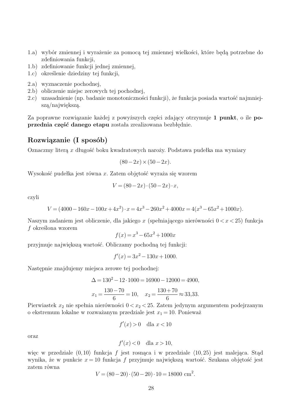 zasady oceniania - odpowiedzi - matematyka rozszerzony - matura 2015 przykładowa-28
