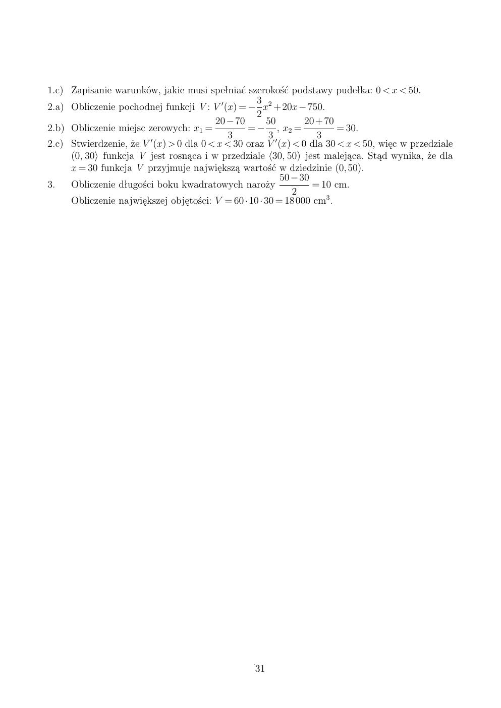 zasady oceniania - odpowiedzi - matematyka rozszerzony - matura 2015 przykładowa-31