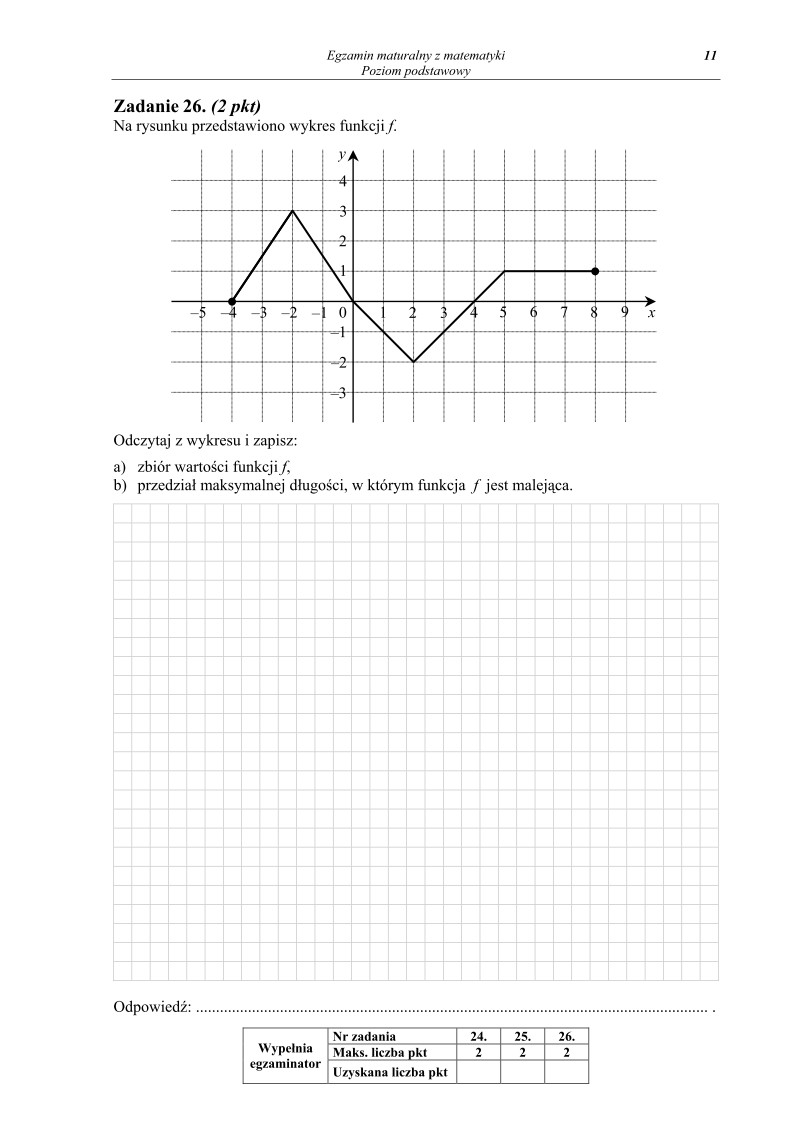 Pytania - matematyka, p. podstawowy, matura 2011-strona-11