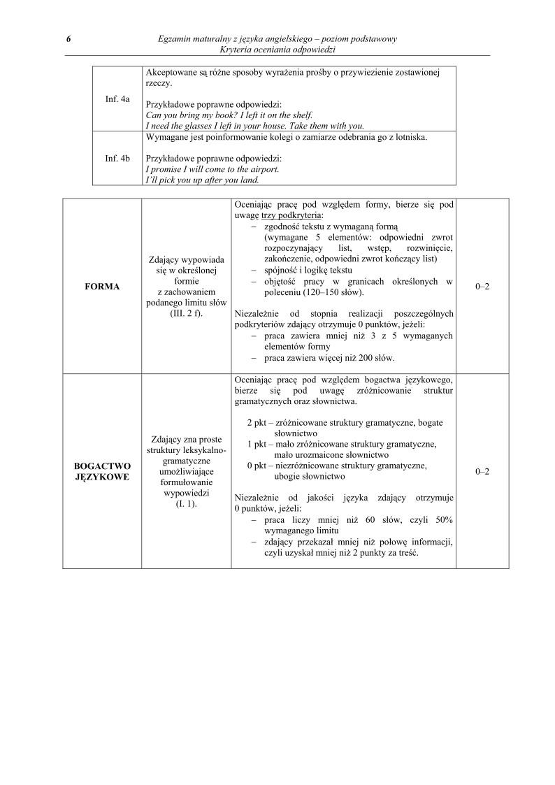 Odpowiedzi - jezyk angielski, p. podstawowy, matura 2011-strona-06