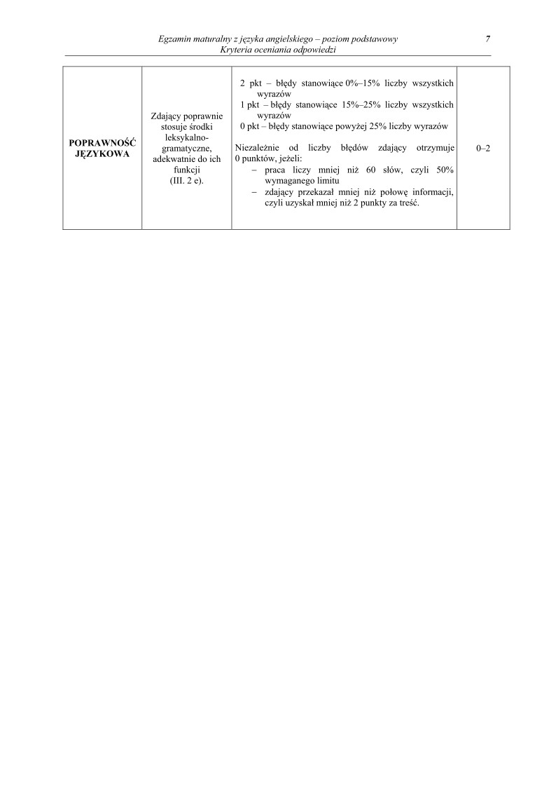 Odpowiedzi - jezyk angielski, p. podstawowy, matura 2011-strona-07