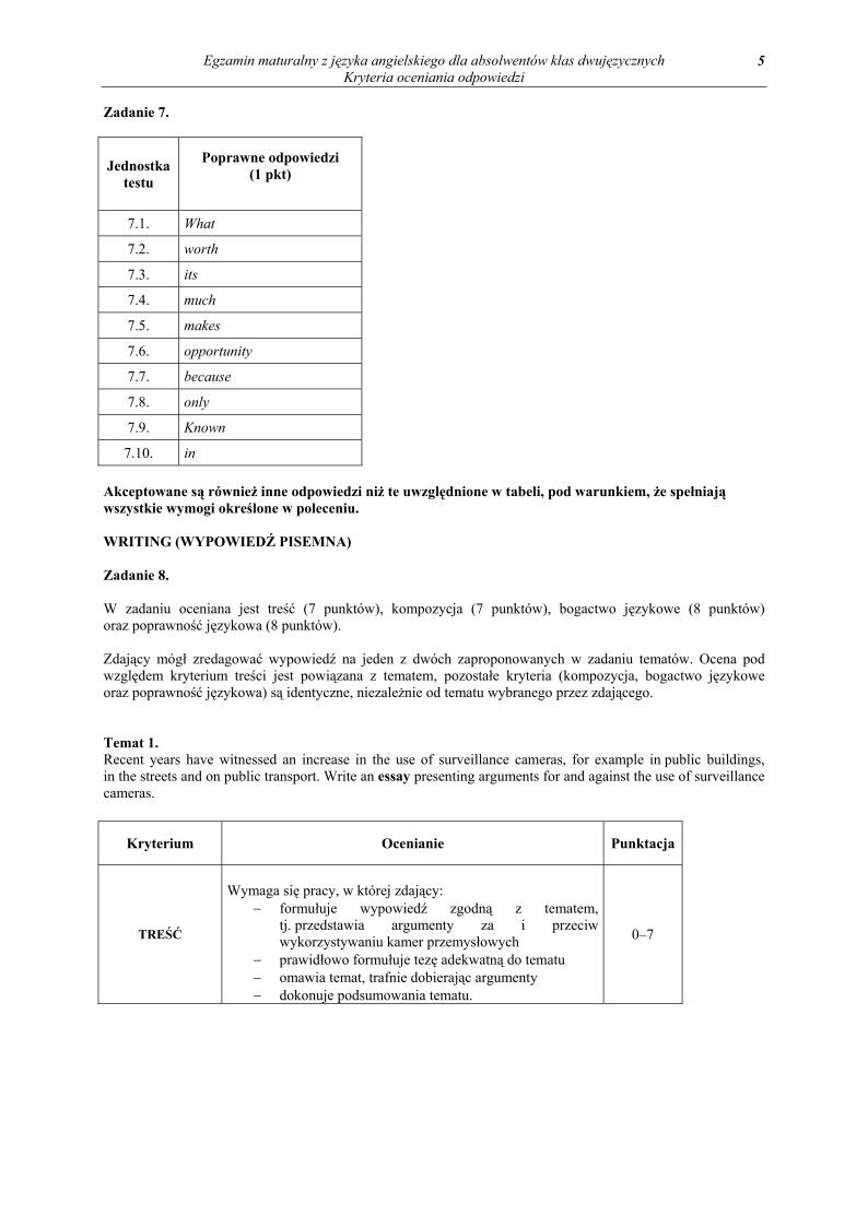 Odpowiedzi - jezyk angielski, w klasach dwujezycznych, matura 2011-strona-05