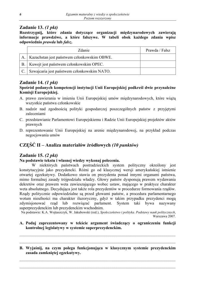 Pytania - wiedza o spoleczenstwie, p. rozszerzony, matura 2011-strona-06