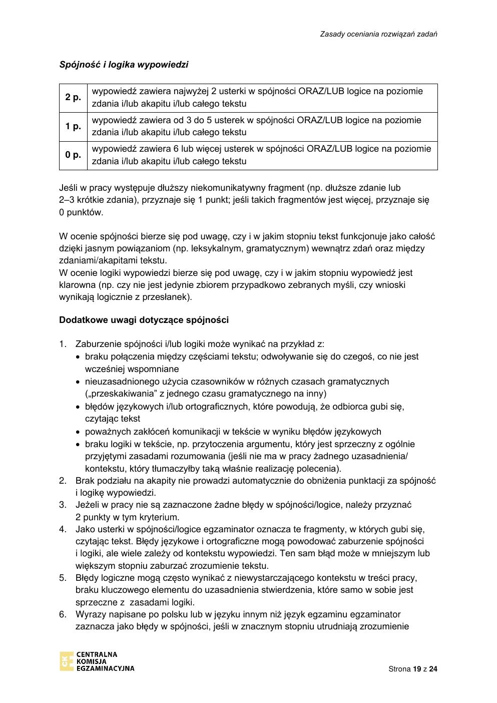 odpowiedzi - język angielski rozszerzony - matura 2022 - maj-19