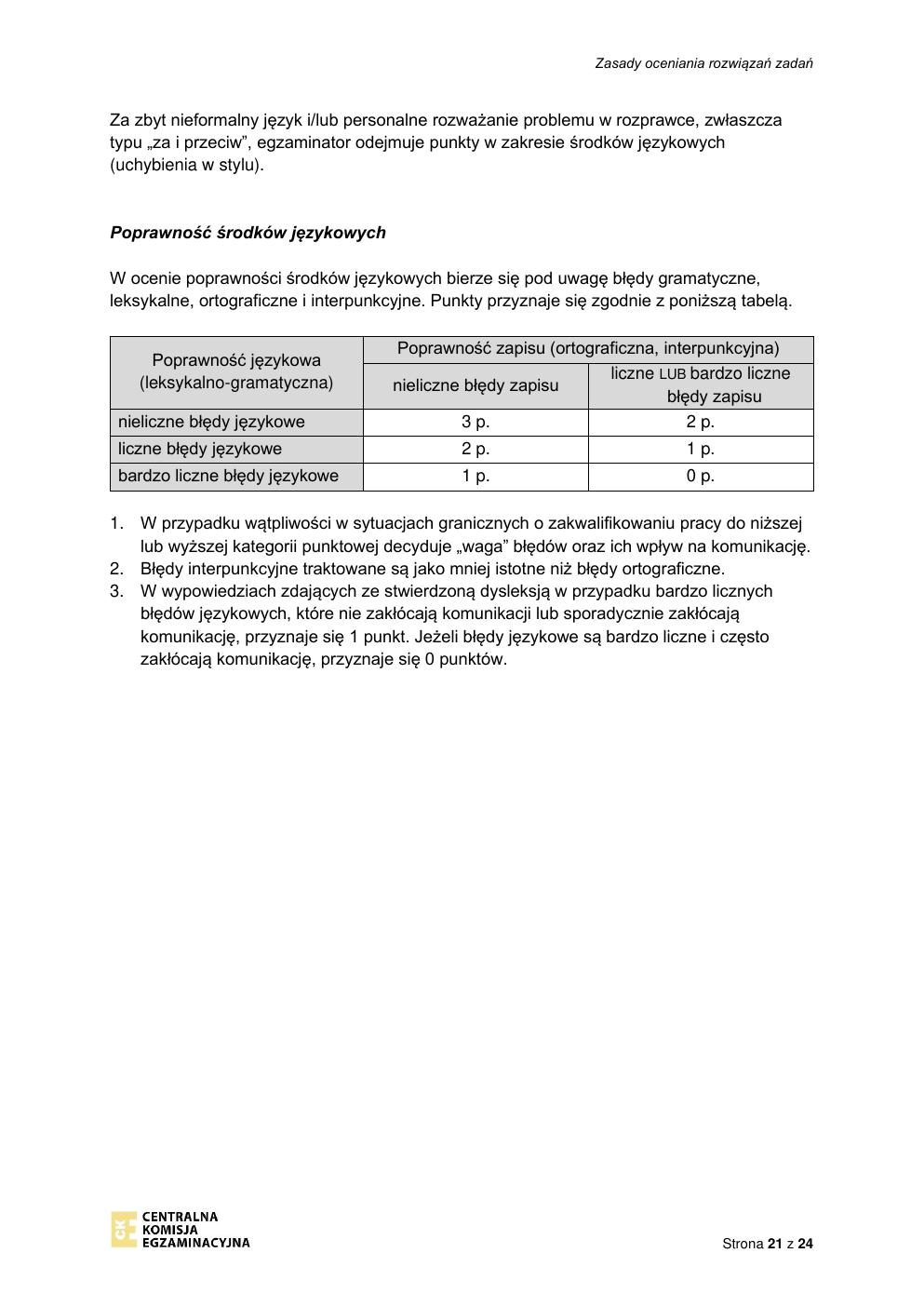 odpowiedzi - język angielski rozszerzony - matura 2022 - maj-21