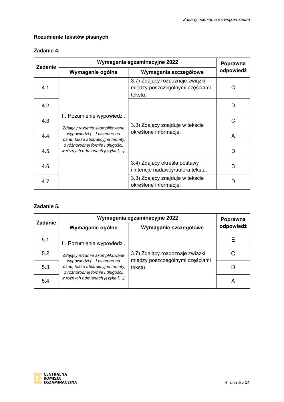 odpowiedzi - język angielski dwujęzyczny - matura 2022 - maj-05