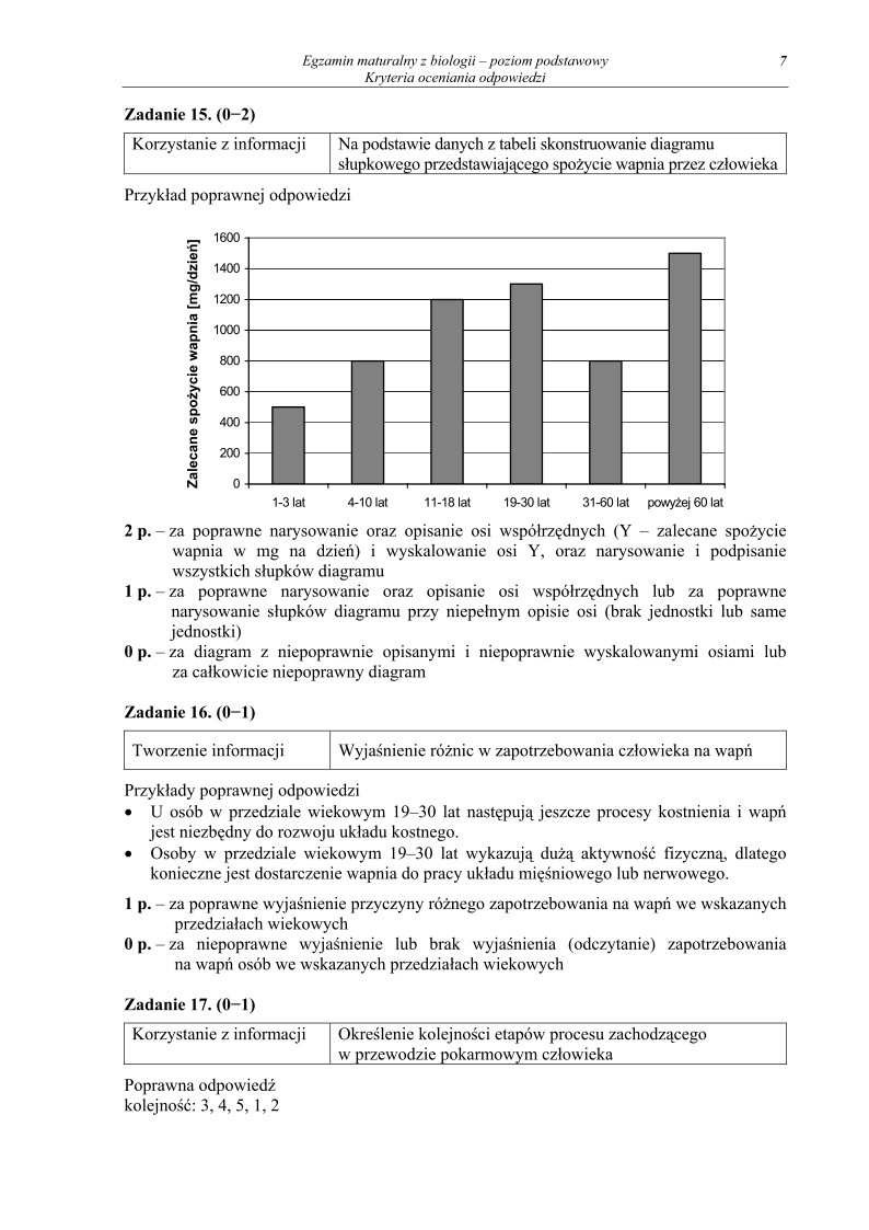 Odpowiedzi - biologia, p. podstawowy, matura 2011-strona-07