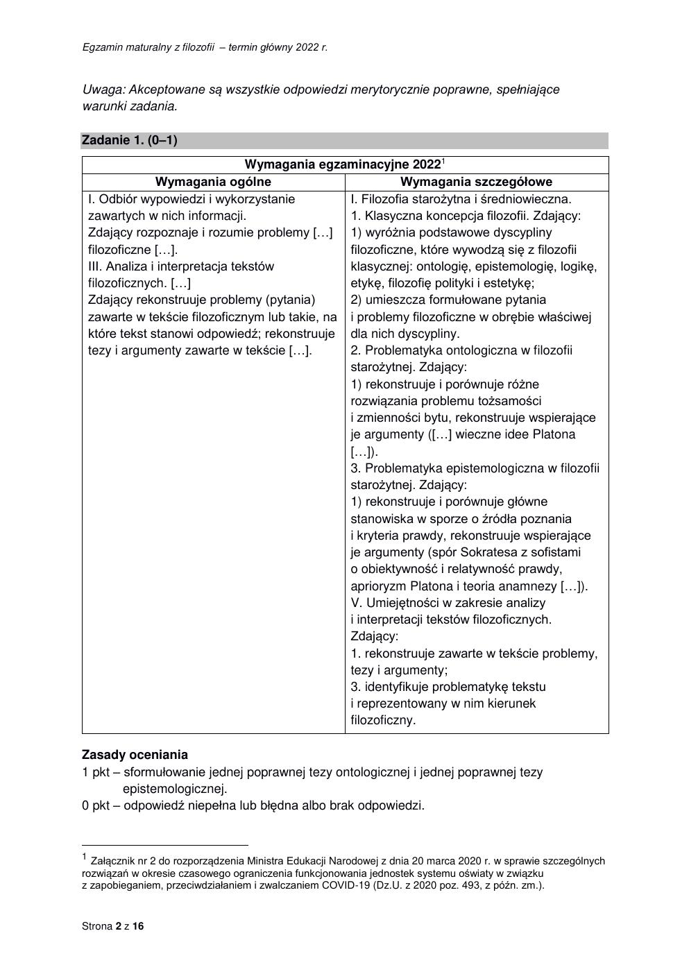 odpowiedzi - filozofia rozszerzony - matura 2022 - maj-02