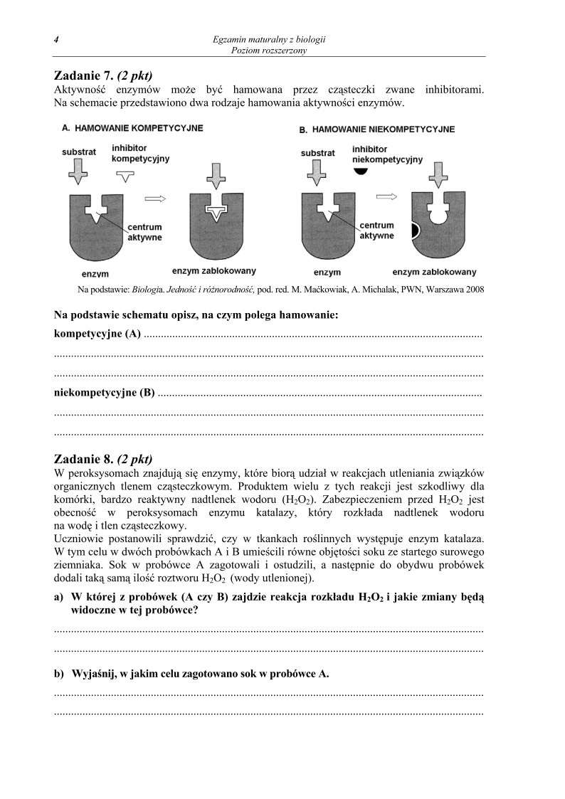 Pytania - biologia, p. rozszerzony, matura 2011-strona-04