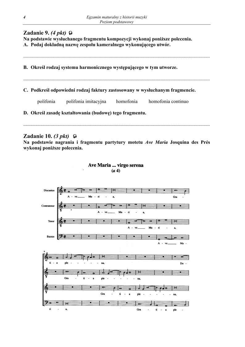 Pytania - historia muzyki, p. podstawowy, matura 2011-strona-04