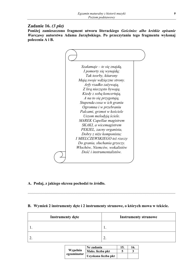 Pytania - historia muzyki, p. podstawowy, matura 2011-strona-09