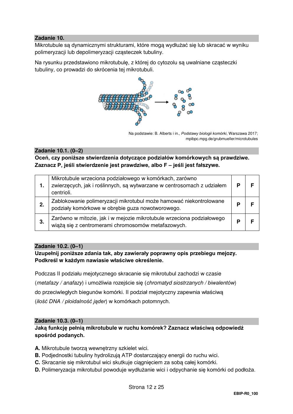 arkusz - biologia rozszerzony - matura 2022 - maj-12