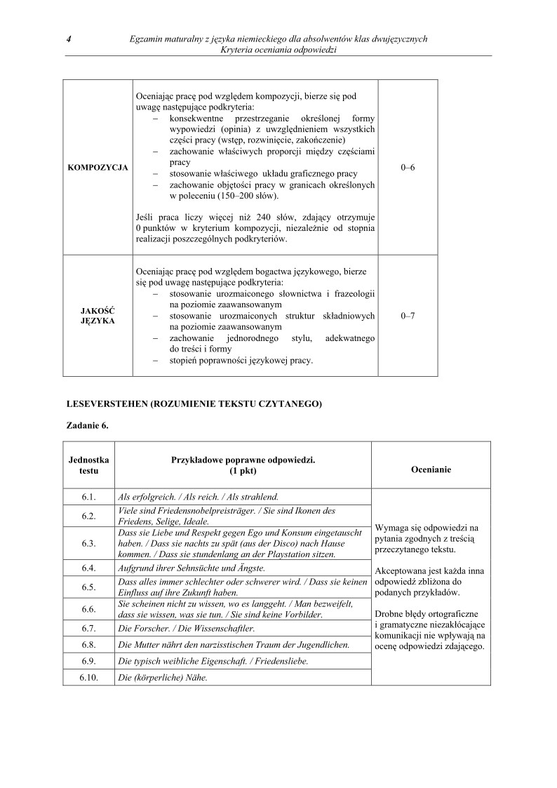 Odpowiedzi - jezyk niemiecki, w klasach dwujezycznych, matura 2011-strona-04