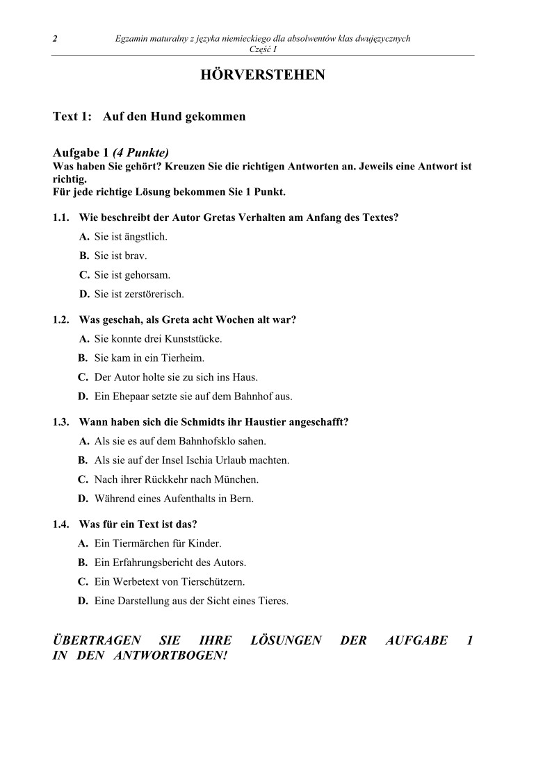 Pytania - jezyk niemiecki, w klasach dwujezycznych, matura 2011cz1-strona-02