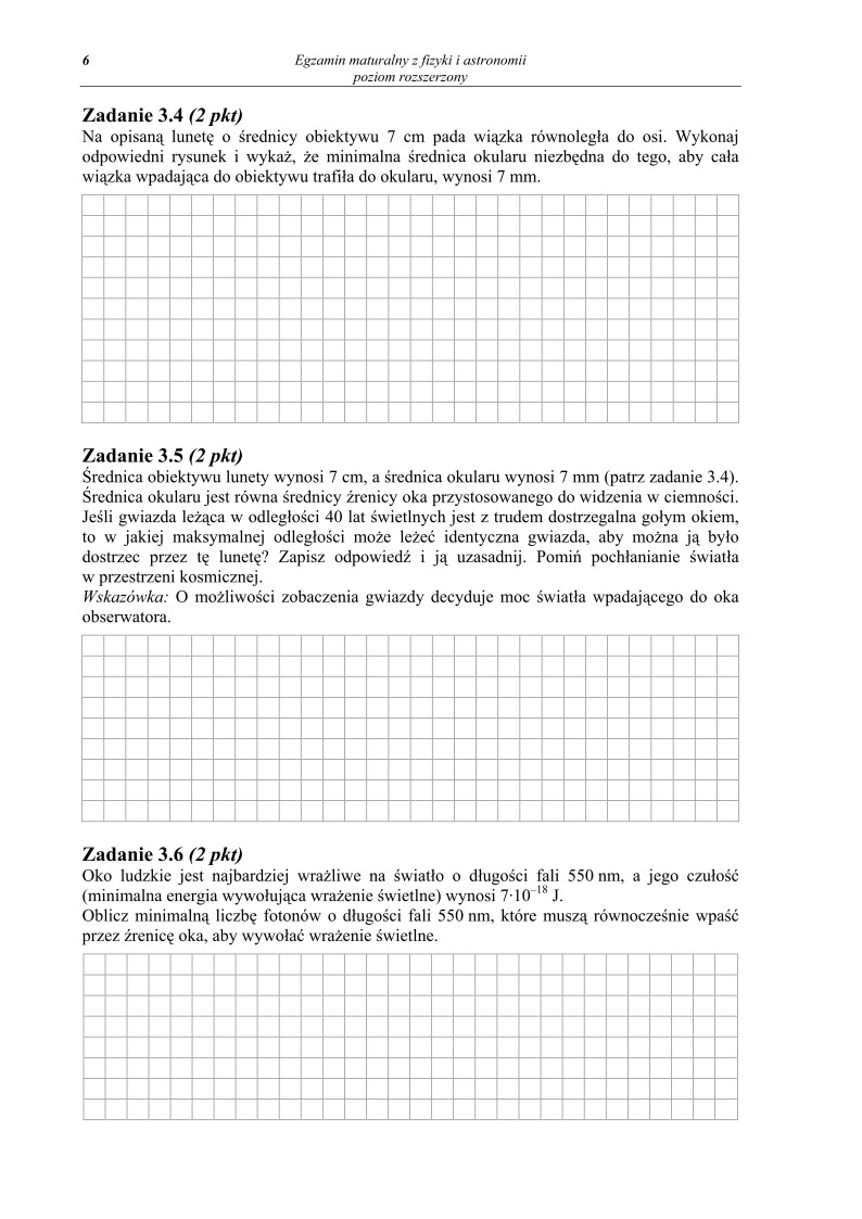 Pytania - fizyka, p. rozszerzony, matura 2011-strona-06
