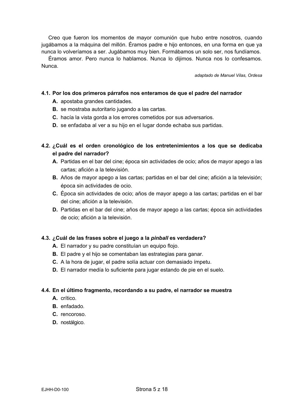arkusz - język hiszpański dwujęzyczny - matura 2022 - maj-05
