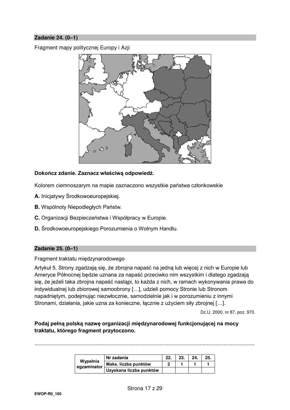 arkusz - WOS rozszerzony - matura 2022 - maj-17