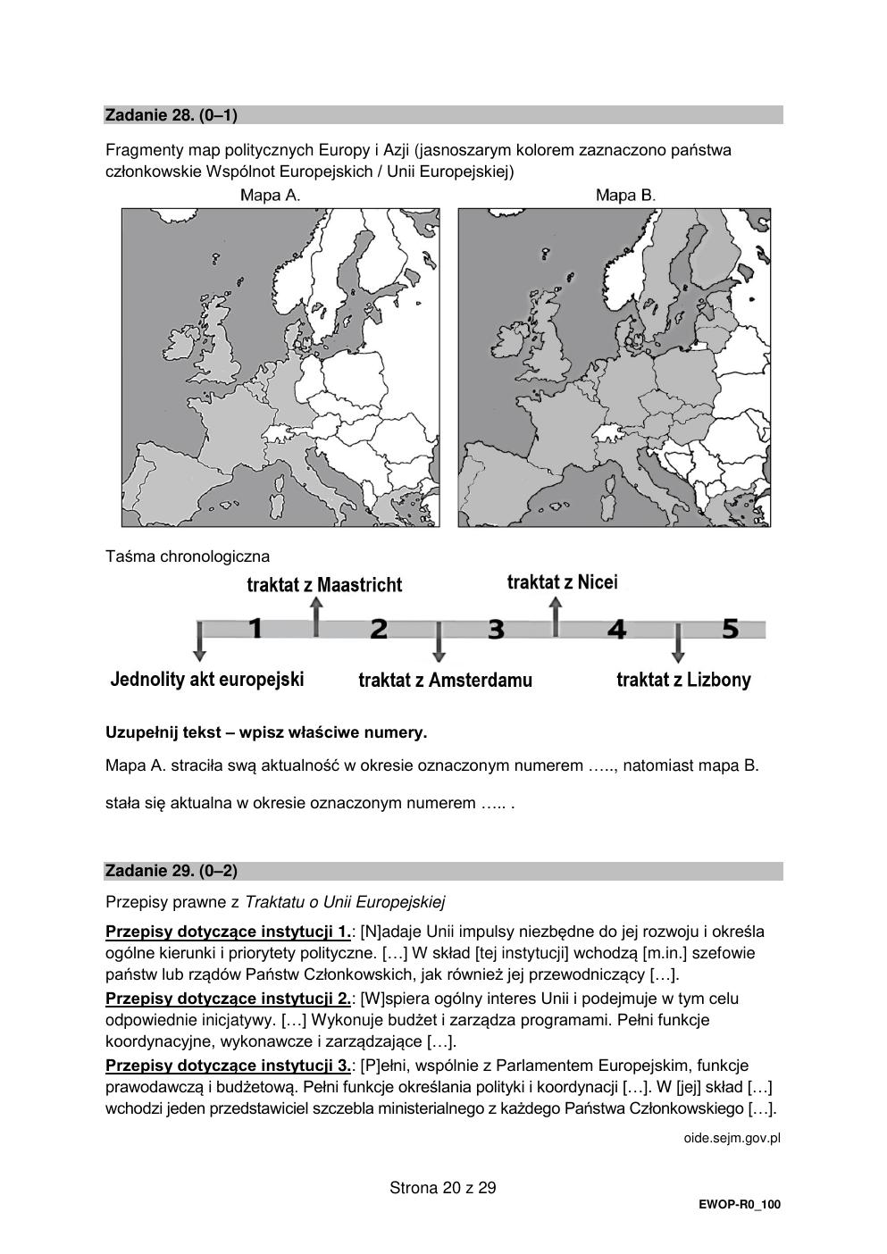 arkusz - WOS rozszerzony - matura 2022 - maj-20