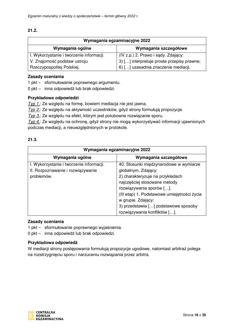 odpowiedzi - WOS rozszerzony - matura 2022 - maj-16