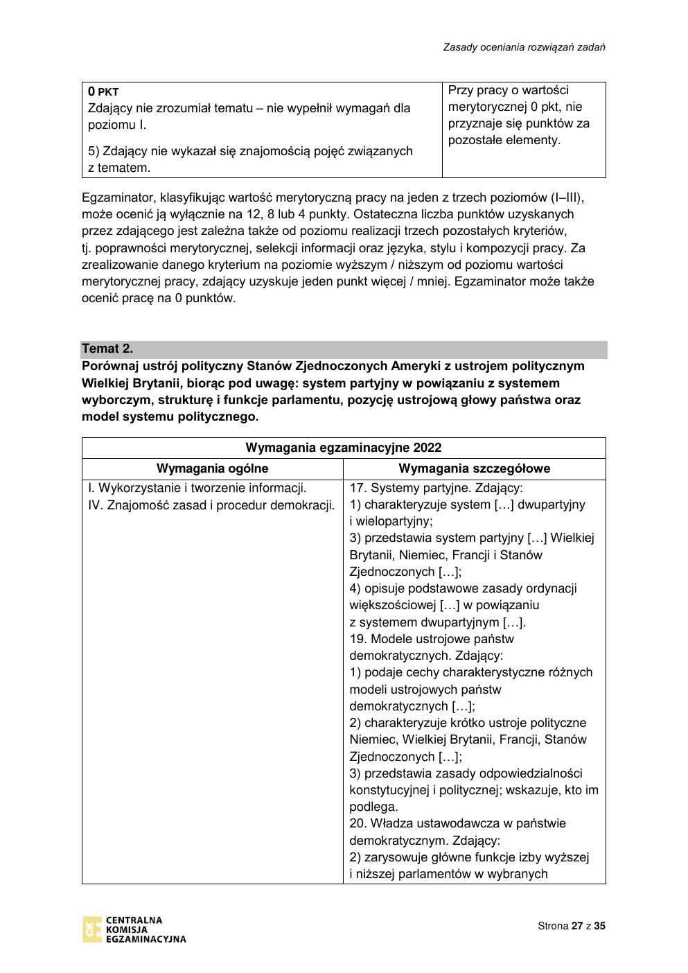 odpowiedzi - WOS rozszerzony - matura 2022 - maj-27