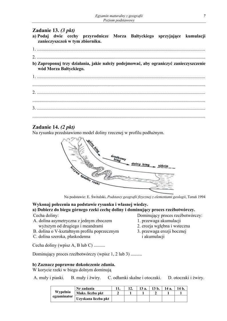 Pytania - geografia, p. podstawowy, matura 2011-strona-07