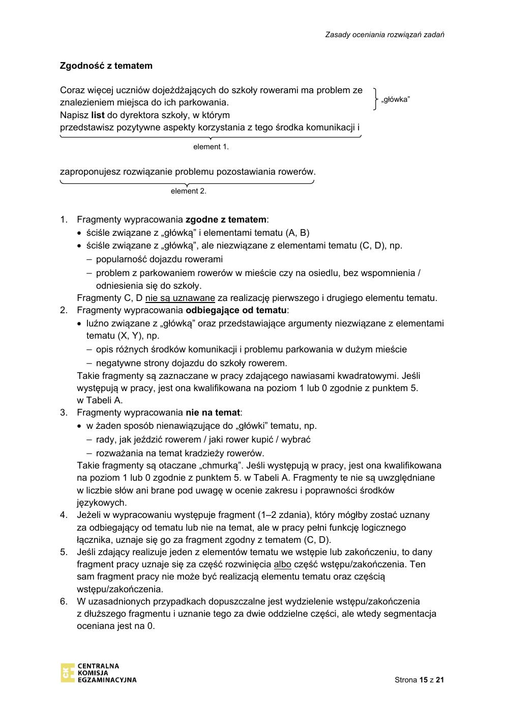 odpowiedzi - język rosyjski rozszerzony - matura 2022 - maj-15