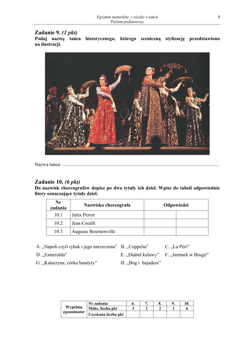 Pytania - wiedza o tancu, p. podstawowy, matura 2011-strona-05
