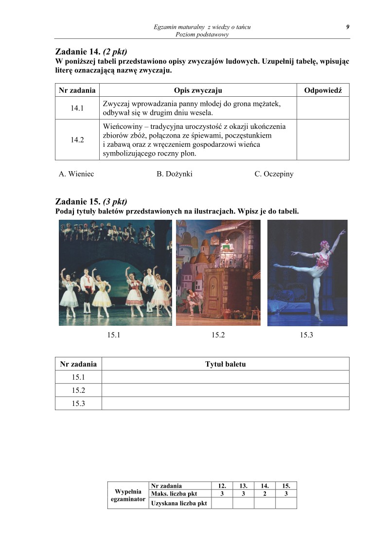 Pytania - wiedza o tancu, p. podstawowy, matura 2011-strona-09