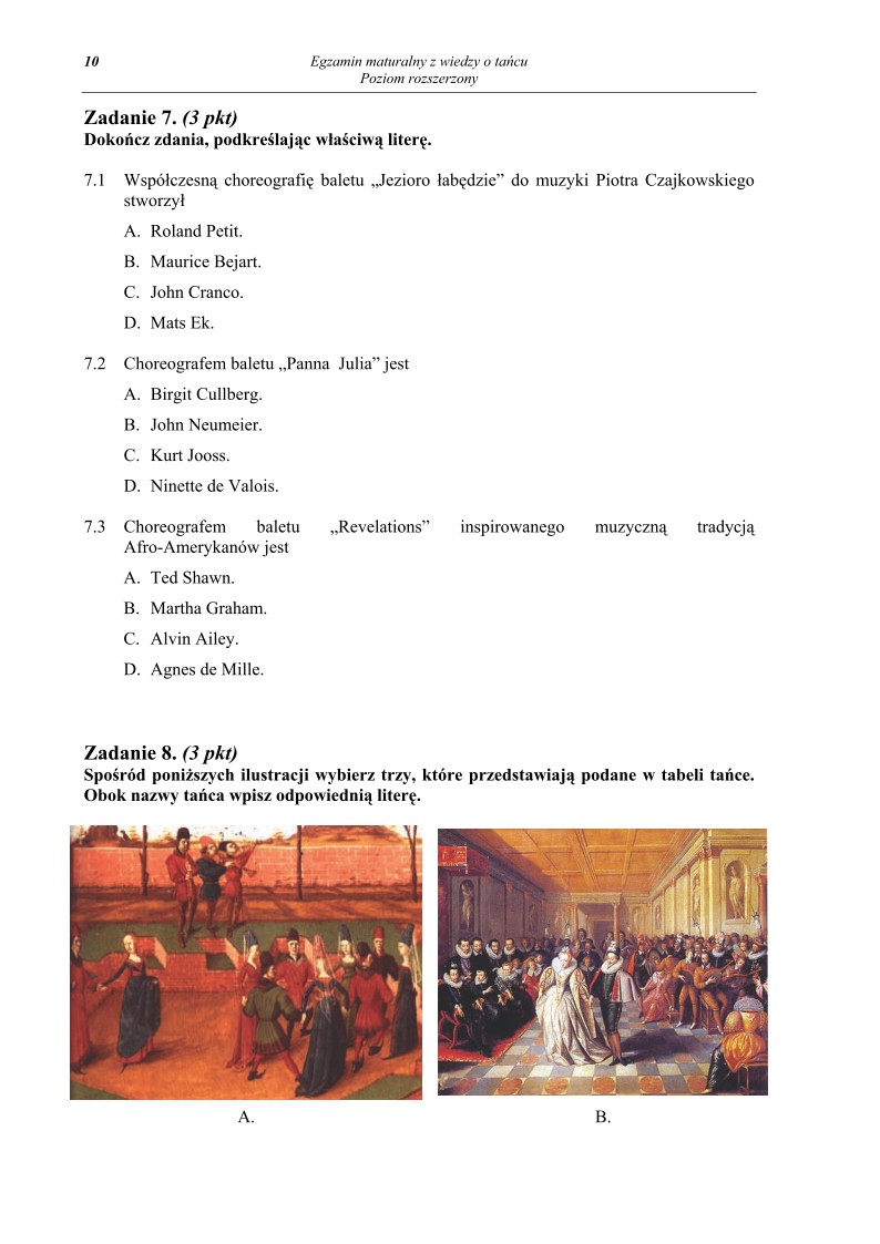 Pytania - wiedza o tancu, p. rozszerzony, matura 2011-strona-10