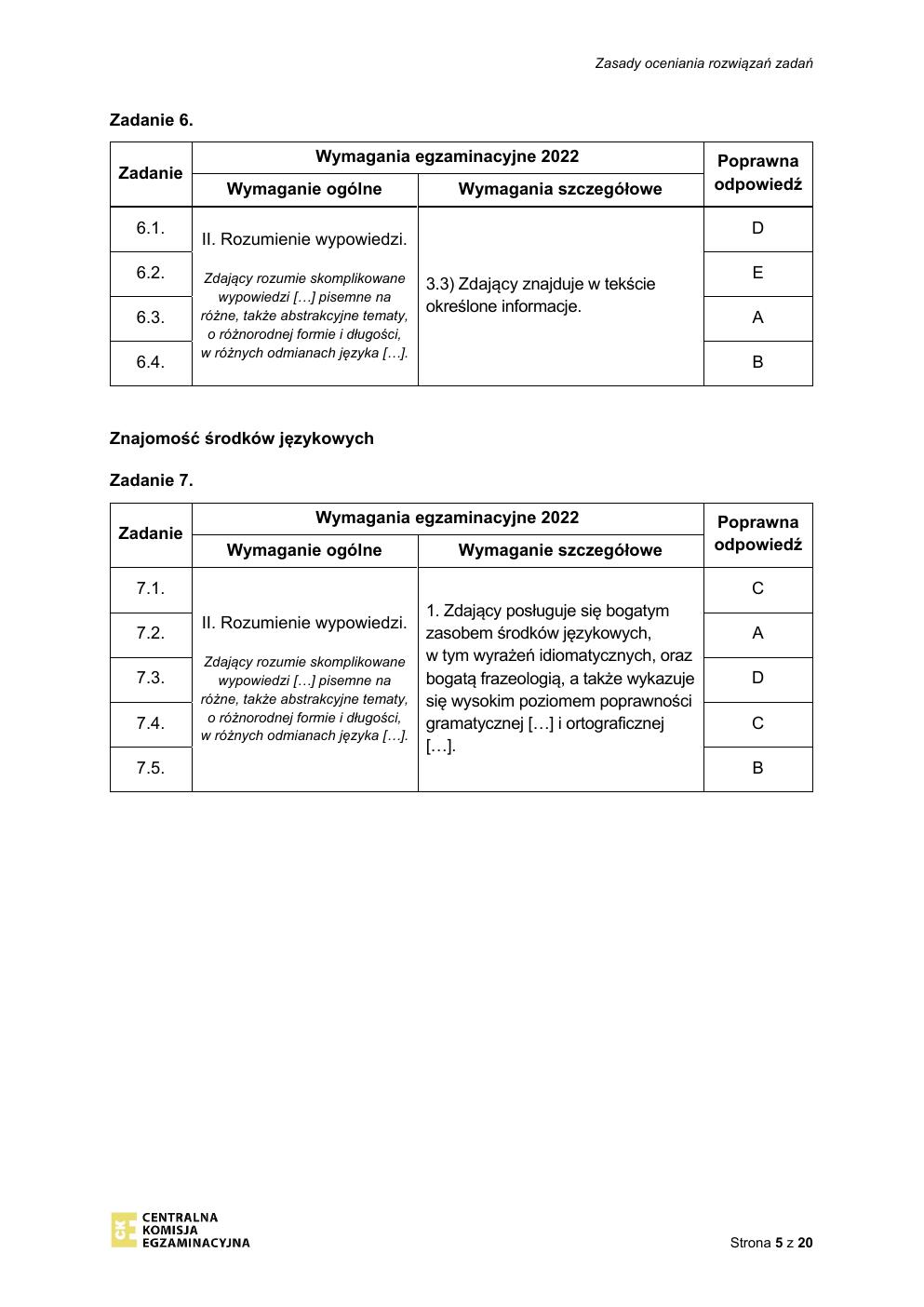 odpowiedzi - język niemiecki dwujęzyczny - matura 2022 - maj-05