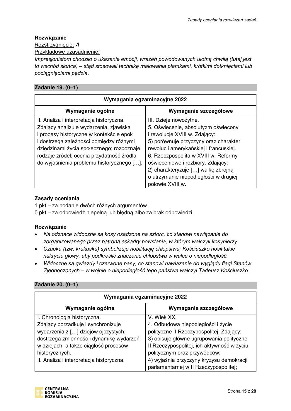 odpowiedzi - historia rozszerzony - matura 2022 - maj-15