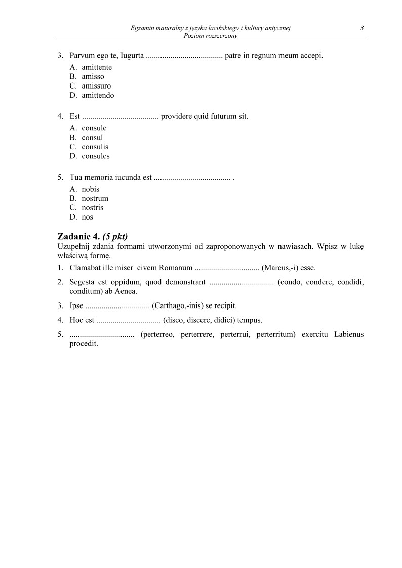 Pytania - jezyk lacinski i kultury antycznej, p. rozszerzony, matura 2011-strona-03