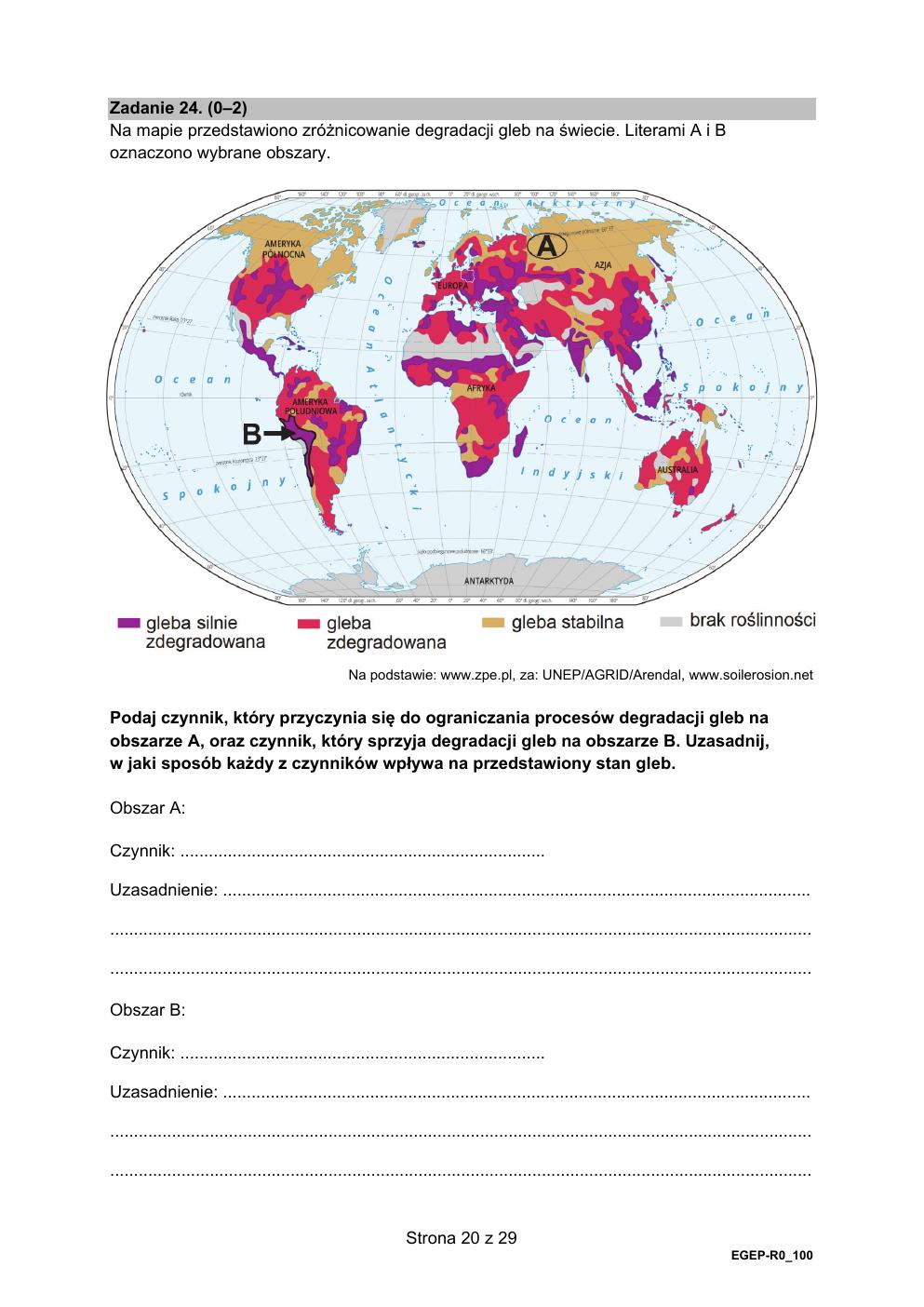 arkusz - geografia rozszerzony - matura 2022 - maj-20