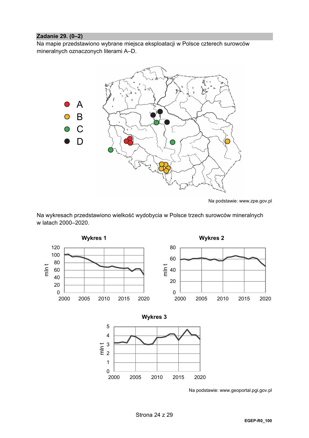 arkusz - geografia rozszerzony - matura 2022 - maj-24