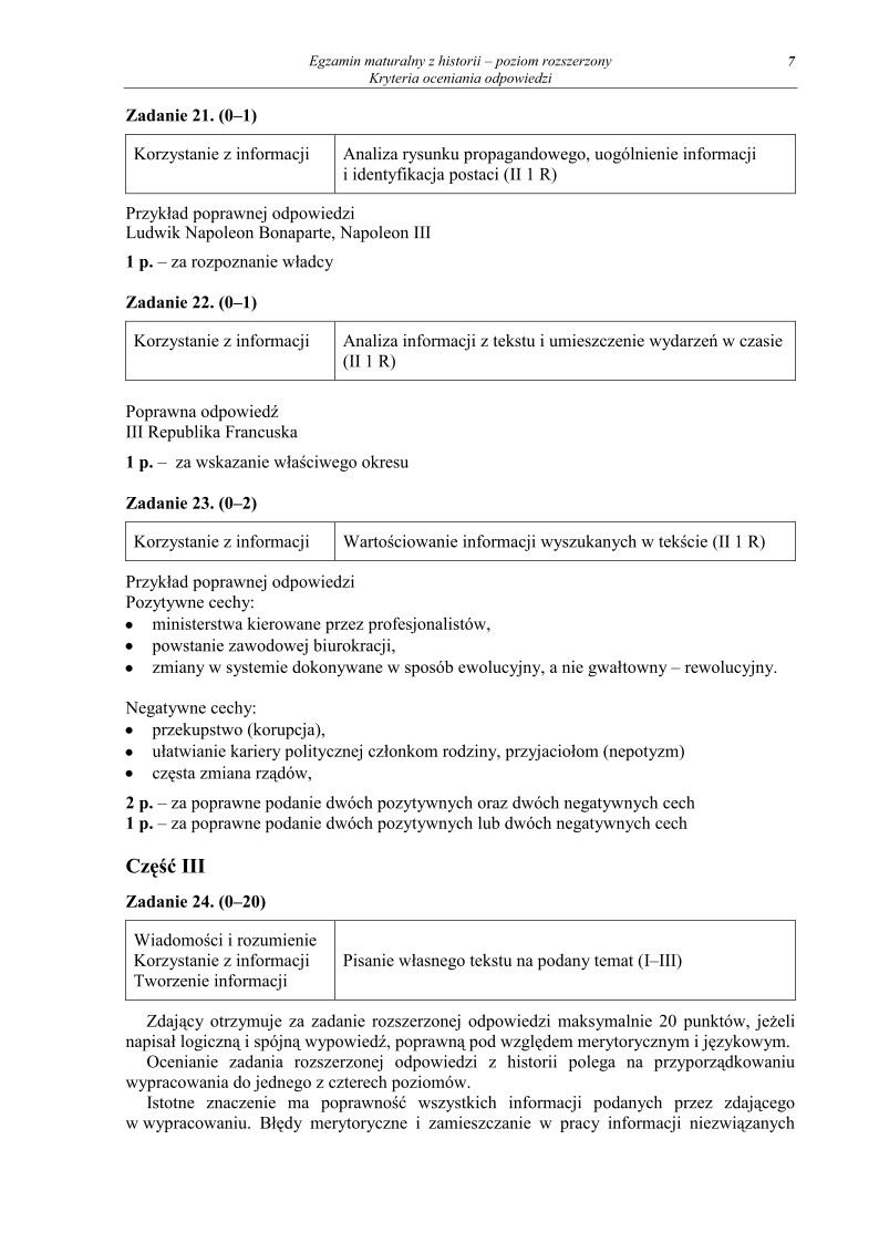 Odpowiedzi - historia, p. rozszerzony, matura 2011-strona-07