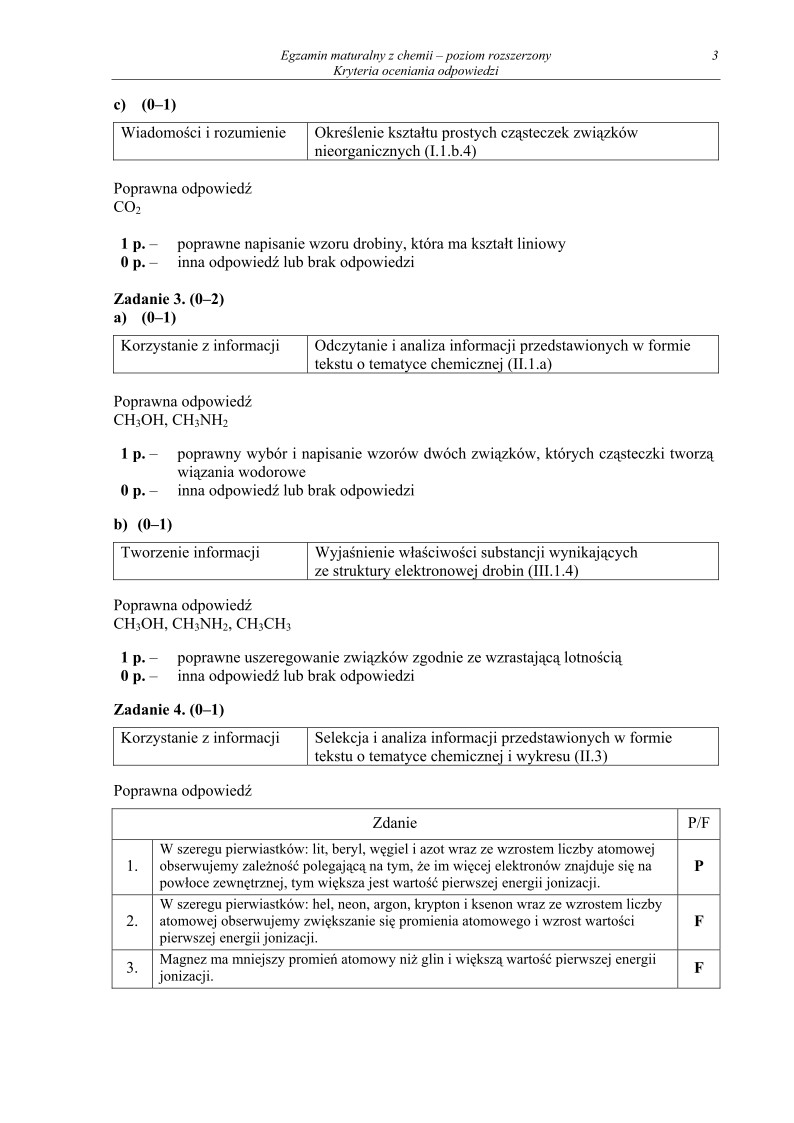 Odpowiedzi - chemia, p. rozszerzony, matura 2011-strona-03