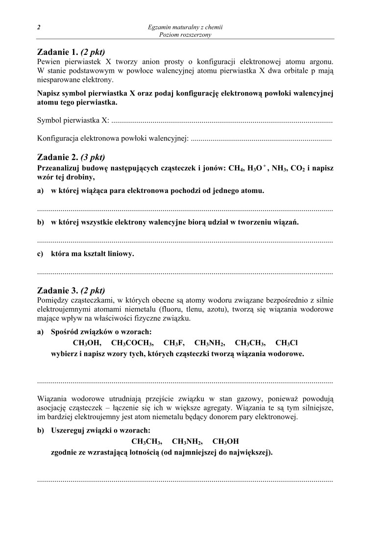Pytania - chemia, p. rozszerzony, matura 2011-strona-02