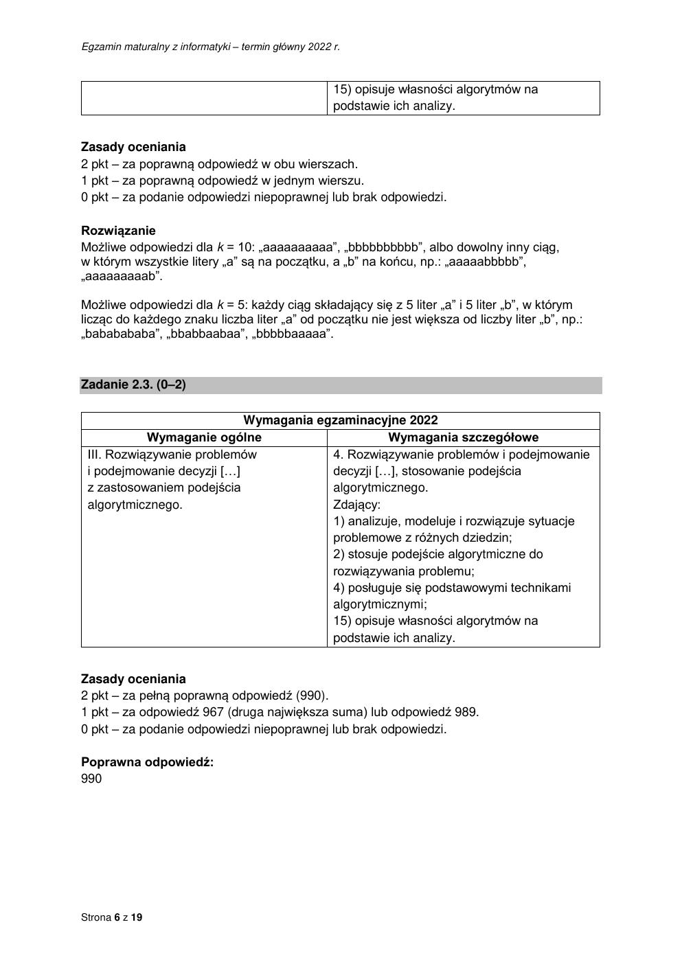 odpowiedzi - informatyka rozszerzony - matura 2022 - maj-06