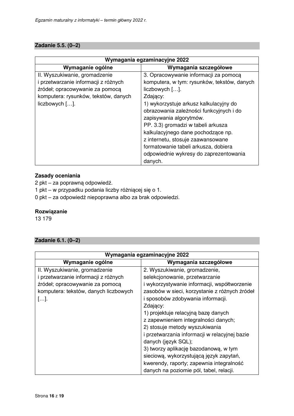 odpowiedzi - informatyka rozszerzony - matura 2022 - maj-16