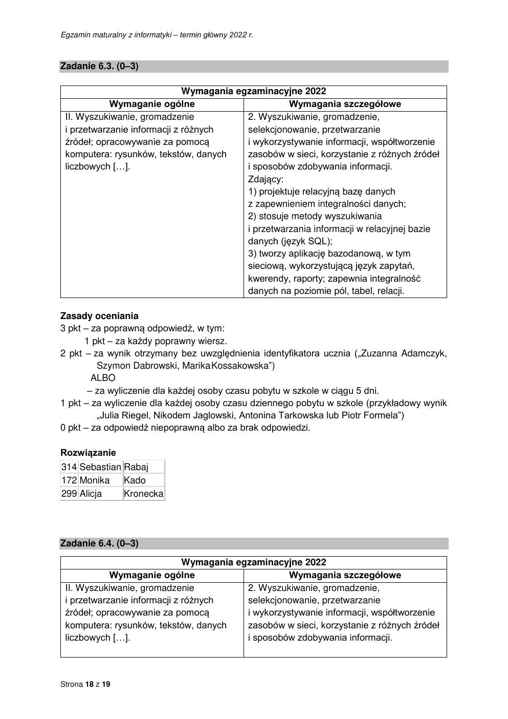 odpowiedzi - informatyka rozszerzony - matura 2022 - maj-18
