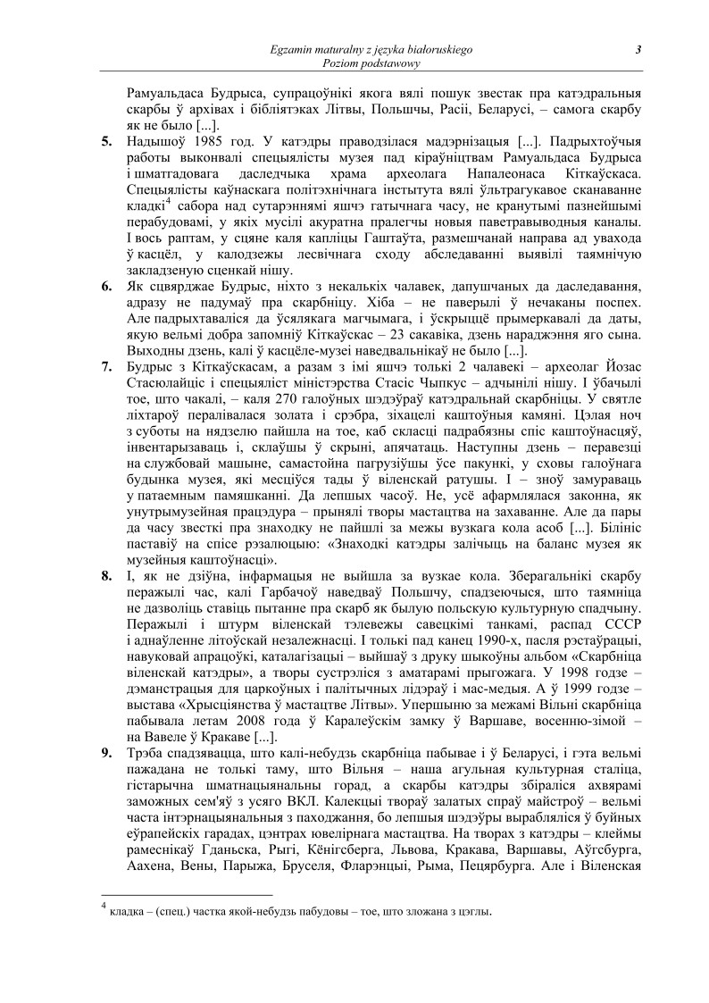 Pytania - jezyk bialoruski, p. podstawowy, matura 2011-strona-03